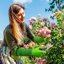 SLARMOR Heavy Duty Cowhide Leather Gardening Gloves - Thorn Proof Rose Pruning Gauntlets, XL 4