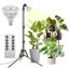 SANSI Lampada LED per Piante 40W con Treppiede Regolabile, Spettro Completo 4000K, Dimmerabile con Telecomando e Timer 4/8/12H, Attacco E27 1
