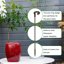 SupKing 16Pcs Invisible Orchid Support Sticks - Adjustable Fiberglass Plant Stakes with Clips for Small Plants, Flowers, Peonies and Roses (Brown) 3