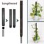 Kit Supporto per Piante in Fibra di Cocco - 6 Bastoni Totem per Monstera e Piante Rampicanti con Picchetti, Etichette e Nastro Velcro 5