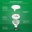 SANSI 15W LED Lampadina per Piante E27 Spettro Completo - Equivalente 200W per Giardinaggio Indoor e Piante Grasse 4