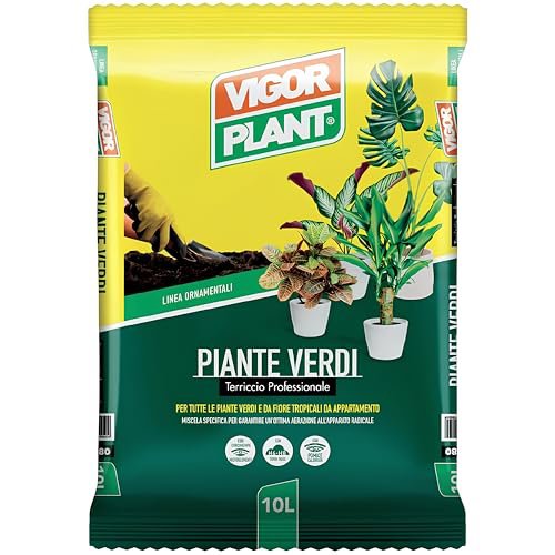 Vigorplant Terriccio Professionale per Piante Verdi e Tropicali 10L