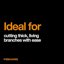 Fiskars 28 Inch Bypass Loppers - Heavy Duty Tree Trimming Tool with Sharp Steel Blades & Shock-Absorbing Handles - Cuts Branches up to 1.5 inch Diameter 8