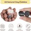 Legigo 2 LB Organic Leca Clay Pebbles, 4mm-16mm Natural Hydroton Balls for Hydroponics, Aquaponics, Orchids and Indoor Plants 2