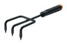 Fiskars Sarchiello Ergo per Terreni Duri, Testa in Acciaio Inox e Impugnatura Ergonomica, Nero/Arancione, 30,5 cm 1
