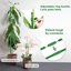 SupKing Adjustable Plant Stakes 16Pcs Set - Fiberglass Orchid Support Sticks with Clips and Ties for Indoor Outdoor Garden 4