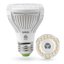 SANSI Full Spectrum LED Grow Light Bulb 10W - 150W Equivalent with Optical Lens & COC Technology, 4000K Natural Daylight for Indoor Plants and Seed Starting 1