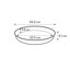 Elho Loft Urban Saucer Round 24 - Sottovaso per Esterno in Plastica Riciclata - Blu Vintage 3