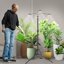 SANSI 30W Full Spectrum LED Grow Lights for Indoor Plants with Adjustable Tripod Stand and Auto Timer 8