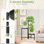 iDavosic.ly Multi-Tier Corner Plant Stand, Metal Indoor Outdoor Flower Display Shelf, Folding Tall Wrought Iron Orchid Rack for Patio Balcony Porch Garden and Living Room 4