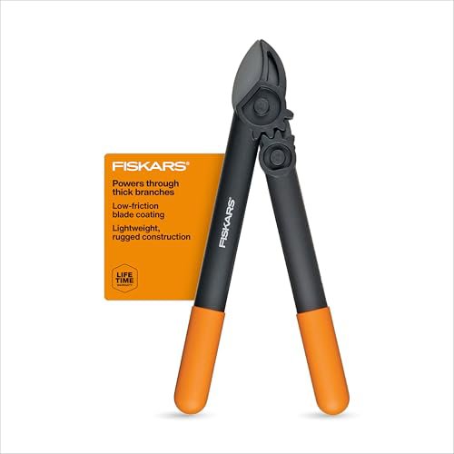Fiskars 15-Inch PowerGear Anvil Loppers