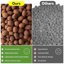 Riare 14 LBS Organic Expanded Clay Pebbles - 4mm-16mm Natural LECA Balls for Hydroponics, Aquaponics, and Plant Drainage 4