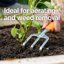 Fiskars Ergo Hand Cultivator - Heavy Duty Cast Aluminum Garden Tool for Digging, Aerating and Weeding 5