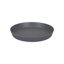 Elho Loft Urban Saucer Round 14 - Sottovaso per Esterno in Plastica Riciclata - Nero 2