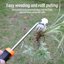 SIXCAR Professional 4-Tooth Garden Weed Remover Tool with Ergonomic Rubber Handle 3