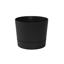 Root & Vessel Majestic Low Profile Cylinder Pot, Matte Black, 10.5" 1