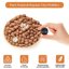 Riare 10 LBS Organic Expanded Clay Pebbles - 4mm-16mm Natural LECA Balls for Hydroponics, Aquaponics, and Indoor Plant Drainage 2