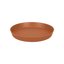 Elho Loft Urban Saucer Round 30 - Sottovaso per Esterno e Interno in Plastica Riciclata - Marrone 2