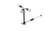 SANSI LED Grow Lights for Indoor Plants, 30W Full Spectrum Gooseneck Clamp Lamp, 450W Equivalent High PPFD Plant Light with 3 Replaceable Heads 8