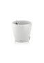 Lechuza Classico Color 43 White Self-Watering Round Planter 16.5" 1