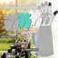 SLARMOR Heavy Duty Cowhide Leather Gardening Gloves - Thorn Proof Rose Pruning Gauntlets for Men and Women 3