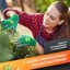 GRÜNTEK Guanti da Lavoro e Giardinaggio con Rivestimento in Lattice - Confezione da 5 Paia, Taglia L9 7