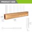 Stazione di Propagazione Idroponica con Supporto in Legno Massiccio e 8 Provette in Vetro Borosilicato - Kit per Piante Acquatiche e Decorazione Casa 2