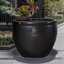 Bleuhome 3 Pack Large Deep Plant Saucers - 22 Inch Heavy Duty Plastic Flower Pot Drip Trays for Indoor and Outdoor Use 2