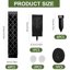 Kit 6 Bastoncini di Muschio in Plastica per Monstera - Supporto Autoirrigante con Asta a Forma di D e Accessori 2