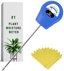 GROWIT Soil Water Monitor for Plants - Analog Soil Moisture Meter & Hydrometer for Houseplants, Indoor and Outdoor Gardening - Blue 1