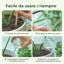 Bamworld Sfere di Irrigazione in Vetro Iridescente - Set da 2 Pezzi per Piante da Interno ed Esterno, Sistema di Auto-irrigazione Automatico per Vacanze 7