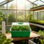 Bonviee 5-Pack Seed Starter Trays Kit with Adjustable Humidity Domes and Plant Labels - Indoor Mini Greenhouse Propagator for Large Seeds 8