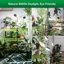 SANSI 40W Full Spectrum LED Grow Lights for Indoor Plants, 4 Head Dimmable Tripod Stand Plant Light with Auto Timer and Adjustable Height 35"-65" 7