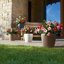Lechuza Classico Color 21 White Self-Watering Small Round Planter 8.3" 8
