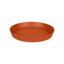 Elho Loft Urban Sottovaso Rotondo 30 cm - Piattino per Vasi in Plastica Riciclata, Mattoni 2