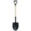 Round Digging Shovel with D-Handle - 41 Inch Heavy Duty Garden Tool for Soil, Snow and Sand 1