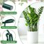 HiGift 6 Pack Adjustable Plant Support Stakes, Heavy-Duty 32 Inch Half Round Peony Support Cage with Extension Tubes for Tomato, Hydrangea and Garden Plants 5