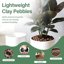 Halatool 18LB Hydroton Clay Pebbles - 4mm-16mm Expanded LECA Balls for Hydroponics, Orchids, and Indoor Plants 2
