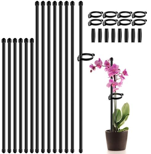 SupKing Adjustable Fiberglass Plant Stakes 16Pcs Set