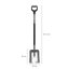 Fiskars Pala Ergonomica con Impugnatura SoftGrip e Lama in Acciaio al Boro - 131,7 cm 2