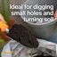 Fiskars Heavy Duty Gardening Hand Trowel - Cast Aluminum Rust Resistant Digging Tool with Ergonomic SoftGrip Handle 2