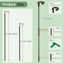 SupKing 16Pcs Invisible Orchid Support Sticks - Adjustable Fiberglass Plant Stakes with Clips for Small Plants, Flowers, Peonies and Roses (Brown) 2
