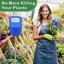 XLUX Tester Umidità del Suolo per Piante e Giardinaggio - Sensore Igrometro Professionale per Piante Domestiche e Agricoltura, Confezione da 4, Blu 7