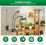 SANSI LED Grow Lights for Indoor Plants, Full Spectrum Gooseneck Clamp Lamp, 20W High PPFD Plant Light with Replaceable Bulbs 5
