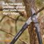 Fiskars 28 Inch Bypass Loppers - Heavy Duty Tree Trimming Tool with Sharp Steel Blades & Shock-Absorbing Handles - Cuts Branches up to 1.5 inch Diameter 3
