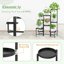 iDavosic.ly 8-Tier Corner Plant Stand, Metal Indoor Outdoor Flower Display Shelf, Folding Tall Orchid Rack for Patio Balcony Garden and Living Room - Black 4