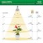 SANSI Lampadina LED per Piante da Interno Spettro Completo E27 10W - Equivalente 100W 3