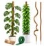 Craft911 64 Inch Bendable Moss Pole for Monstera and Climbing Plants - Coco Coir Plant Support Stake 1
