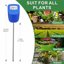 XLUX Misuratore di Umidità del Suolo per Piante - Sensore Igrometro Professionale per Giardinaggio e Agricoltura, Confezione da 2, Blu 2