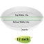 Bleuhome 2 Pack 17 Inch Plant Saucers - Heavy Duty Deep Plastic Flower Pot Drip Trays & Bird Bath Bowls 2
